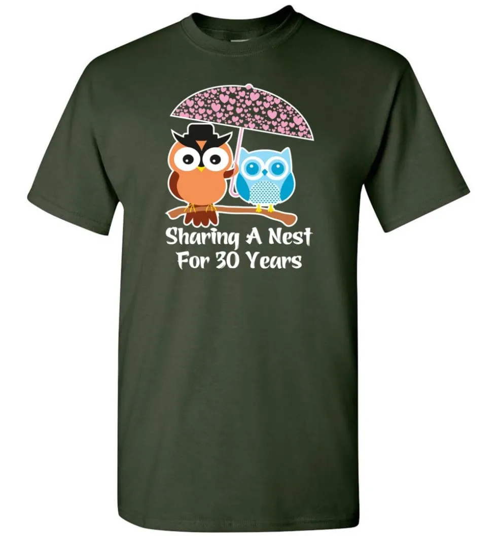 30 Years Wedding Anniversary Gifts Valentine's Day T-shirt