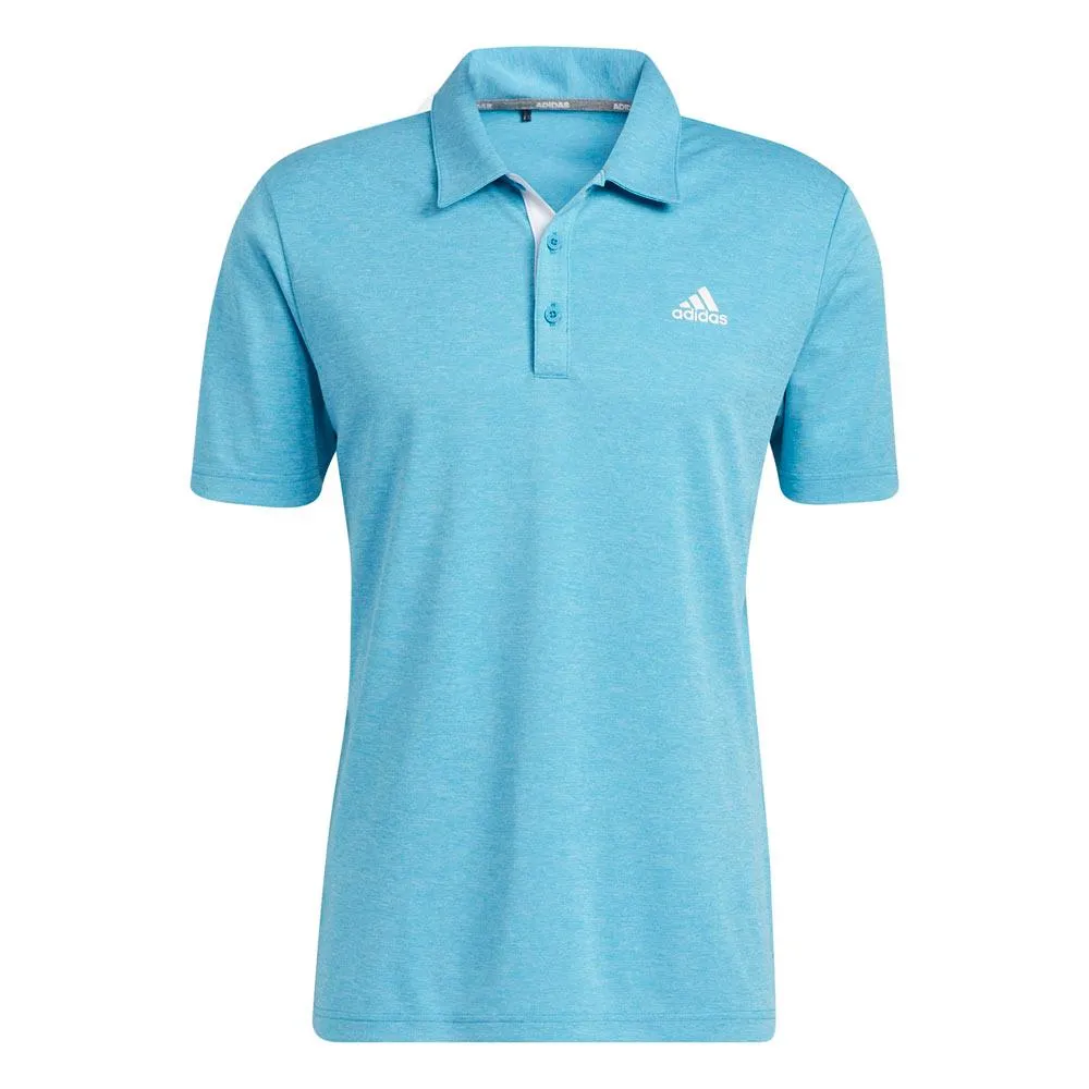 adidas Mens Advantage Novelty Heather Polo