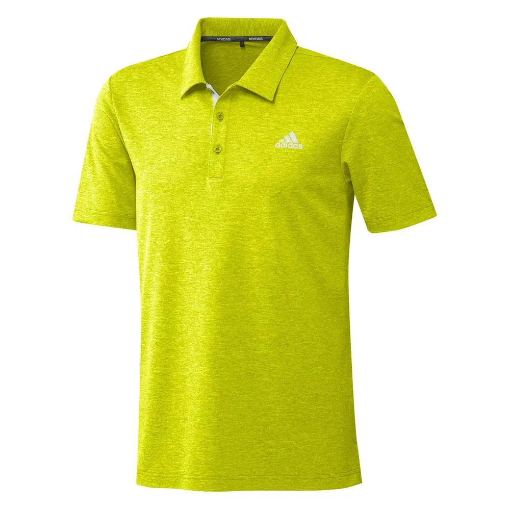 adidas Mens Advantage Novelty Heather Polo