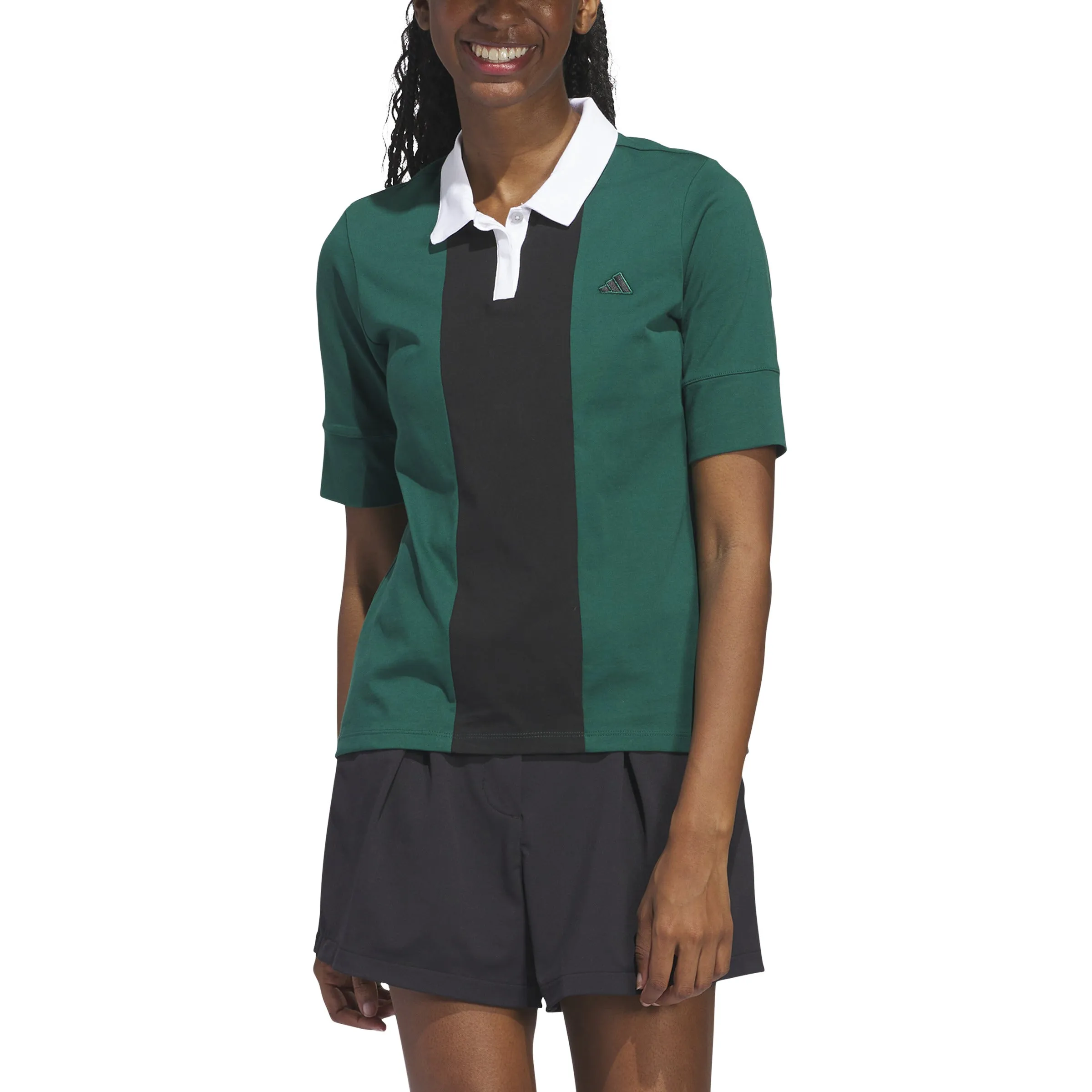 adidas Women's Go-To Polo Shirt - Court Green SS24