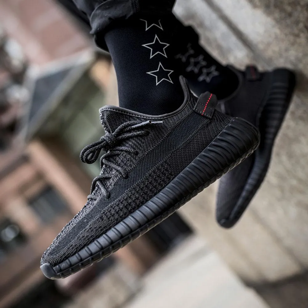 Adidas Yeezy Boost 350 V2 Black Static (Non-Reflective)