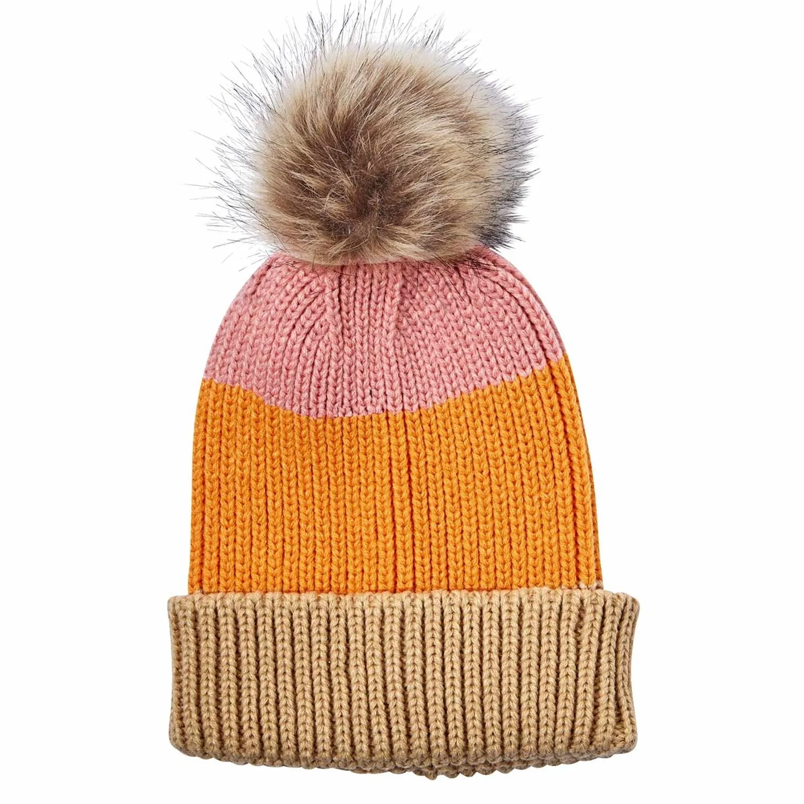 Adorable Chelsea Orange Knit Beanie