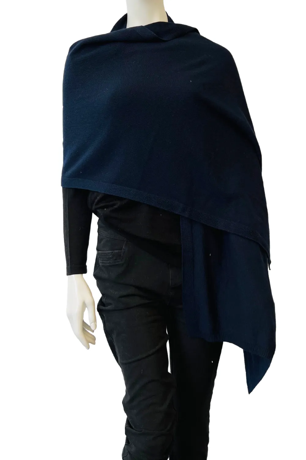 Amelie  Wrap Large | Navy