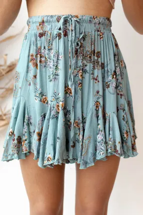 antoinette floral skirt