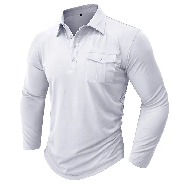 ARIUS- Camicia casual in cotone con tasca