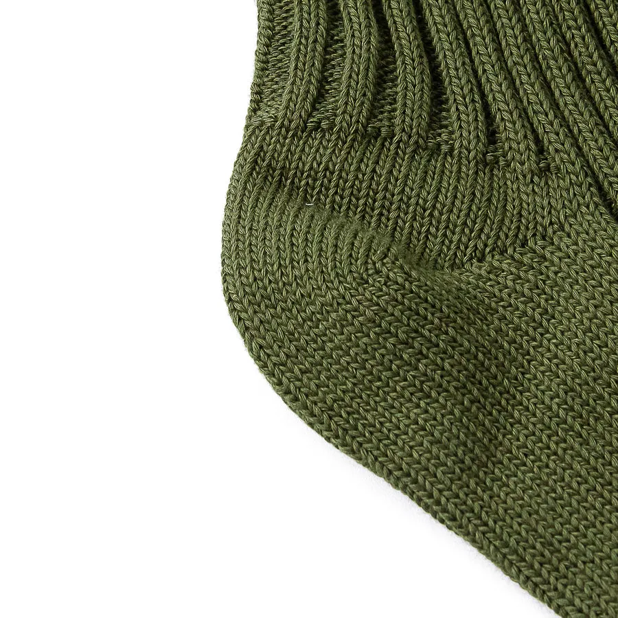 A[S]USL NEW SIGNATURE SOCKS-OLIVE