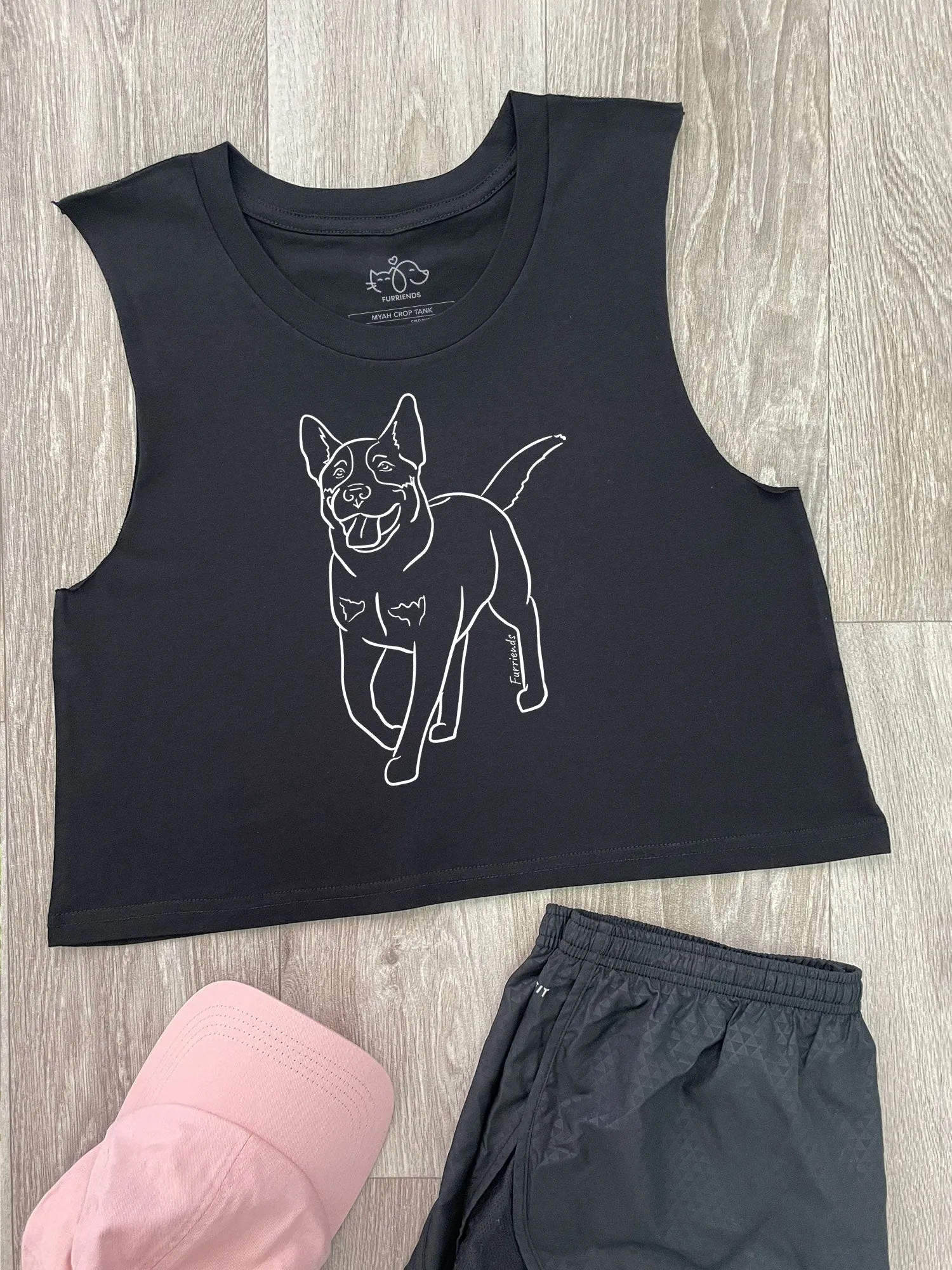 Australian Cattle Dog Myah Crop Tank