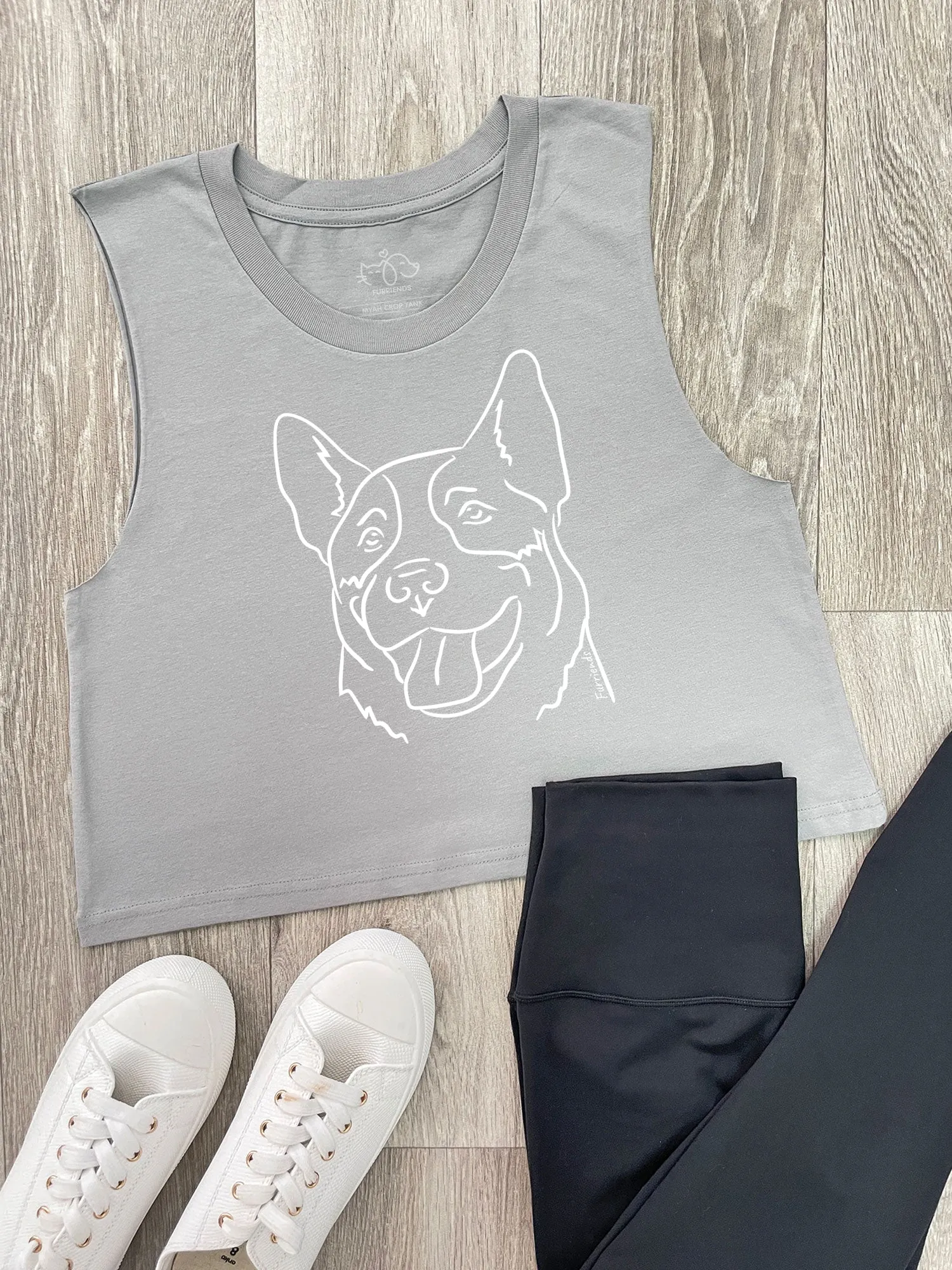 Australian Cattle Dog Myah Crop Tank