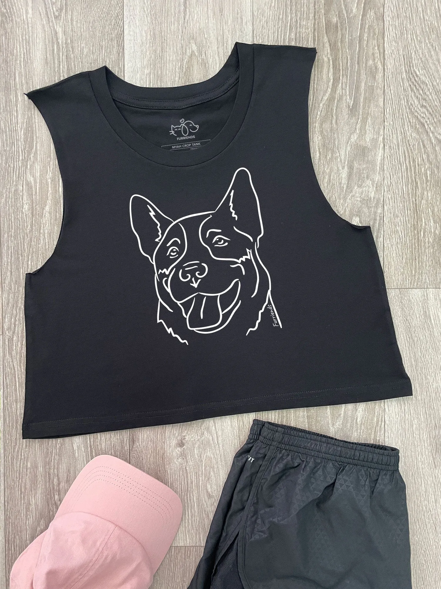 Australian Cattle Dog Myah Crop Tank