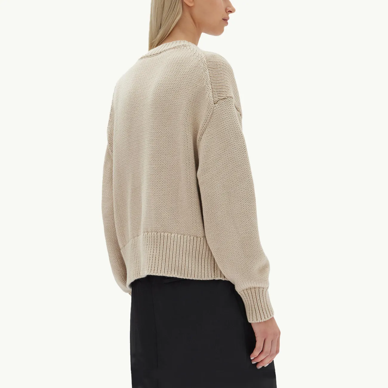 Ava Knit Cardigan - Natural