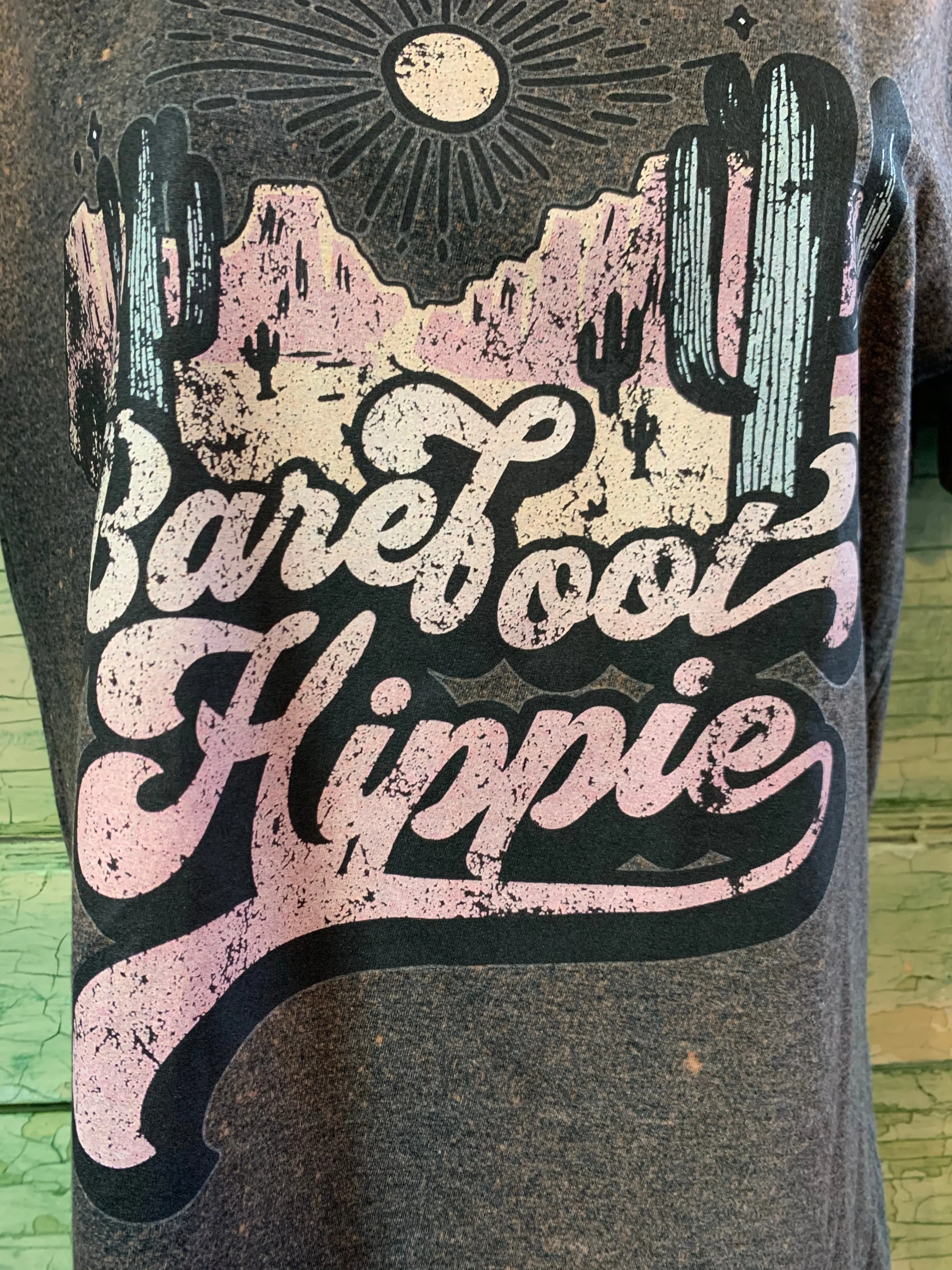 Barefoot Hippie T Shirt