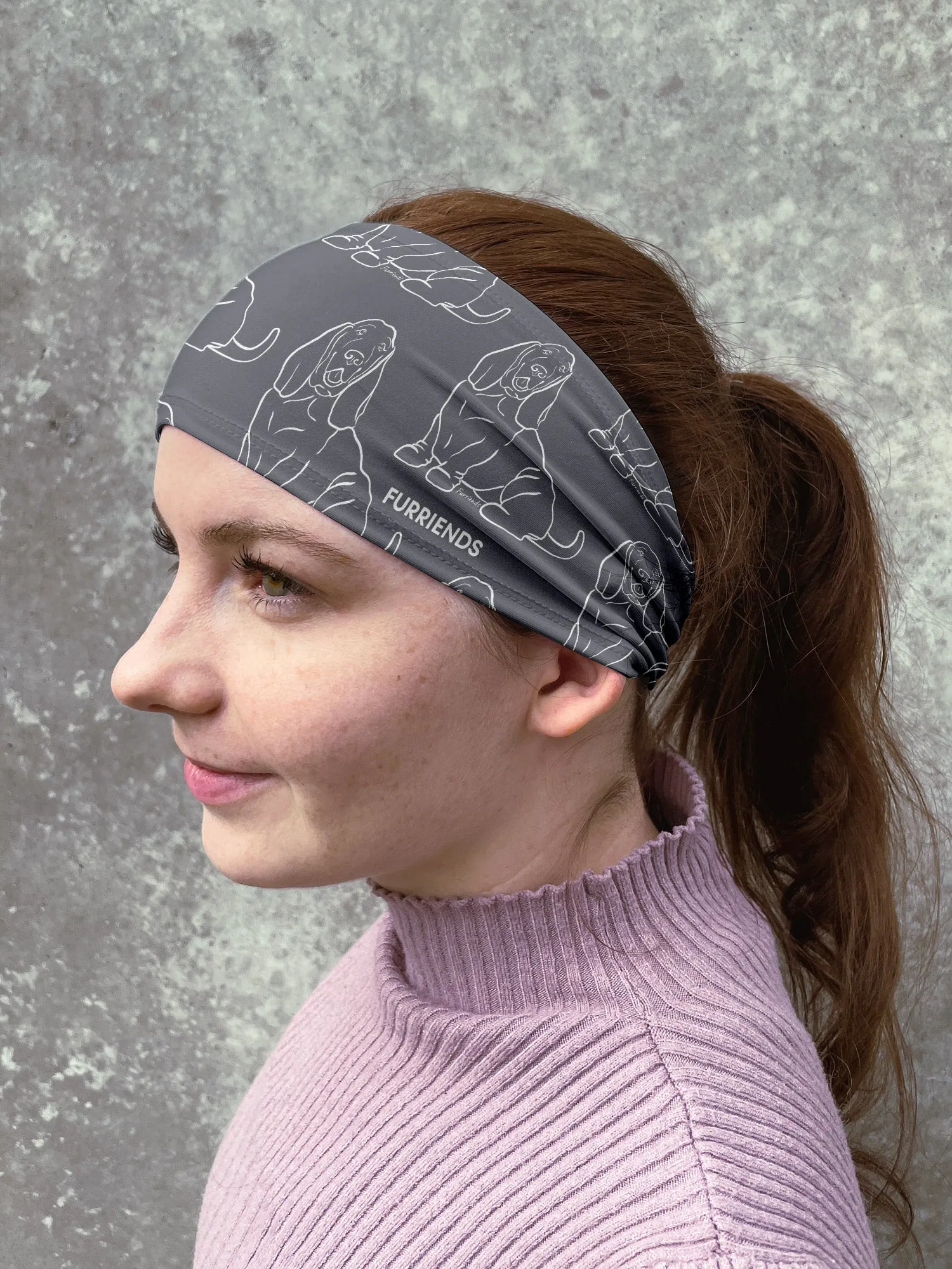 Basset Hound Eco Performance Headband