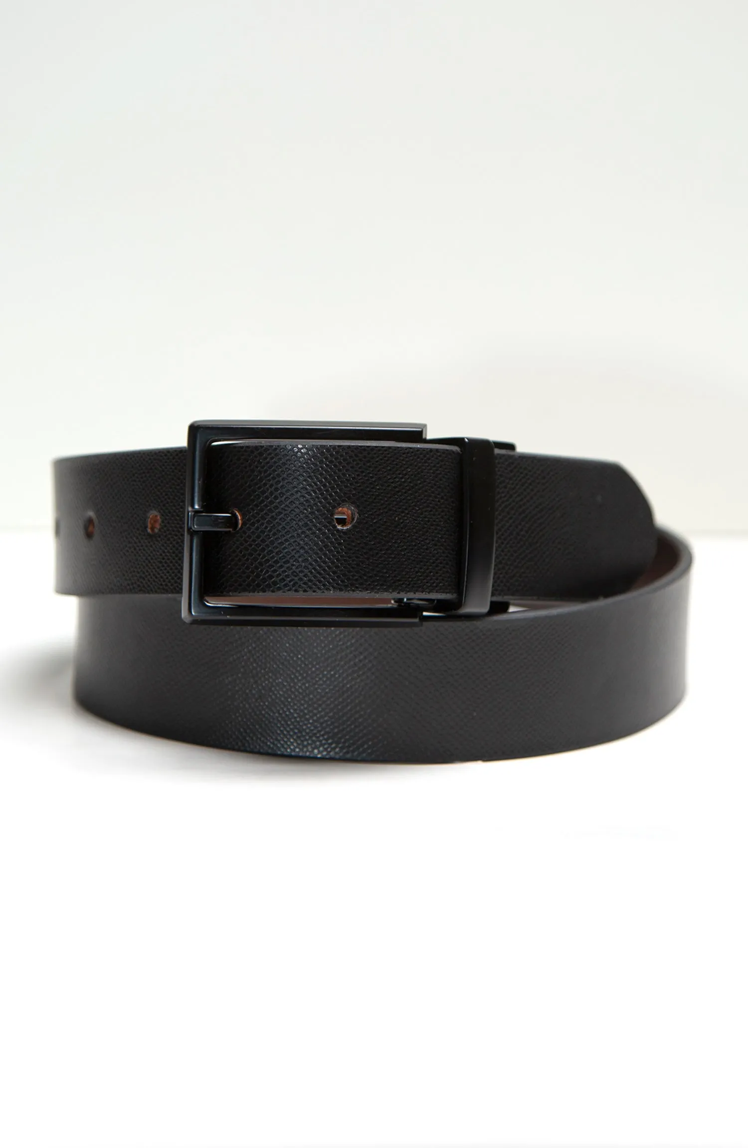 Black and Brown Reversible Belt