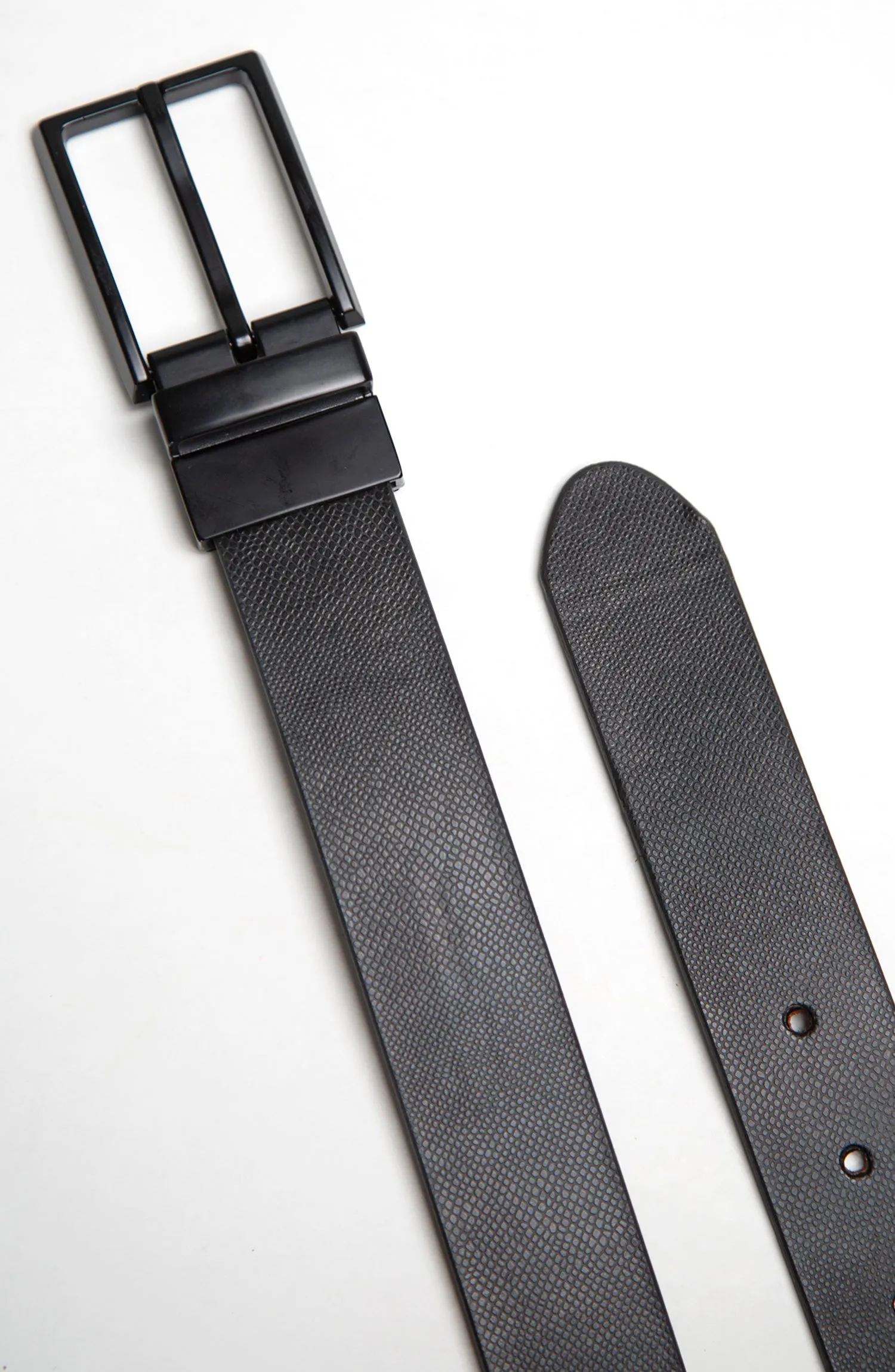 Black and Brown Reversible Belt