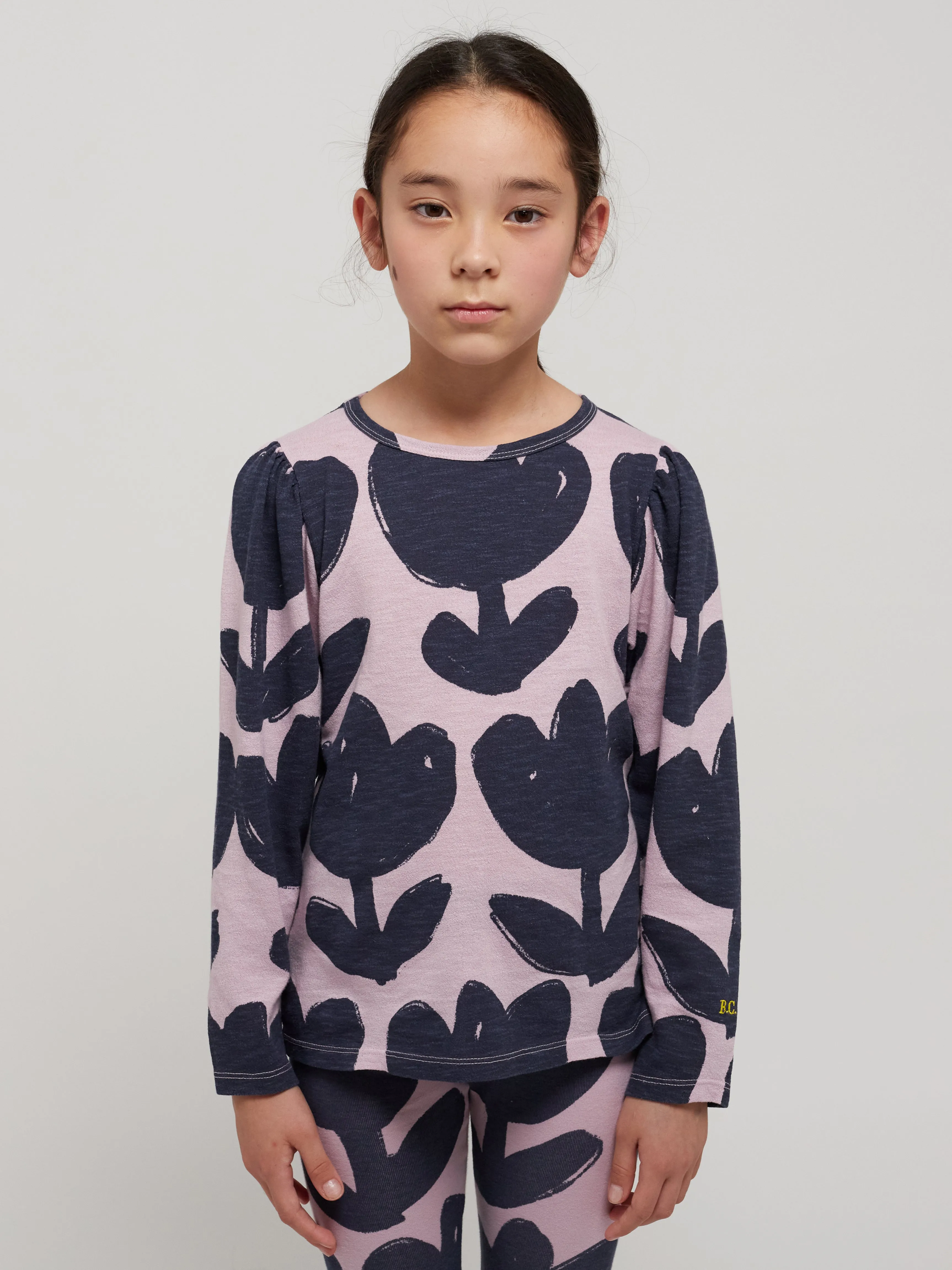 Bobo Choses | Retro Flowers all over balloon t-shirt