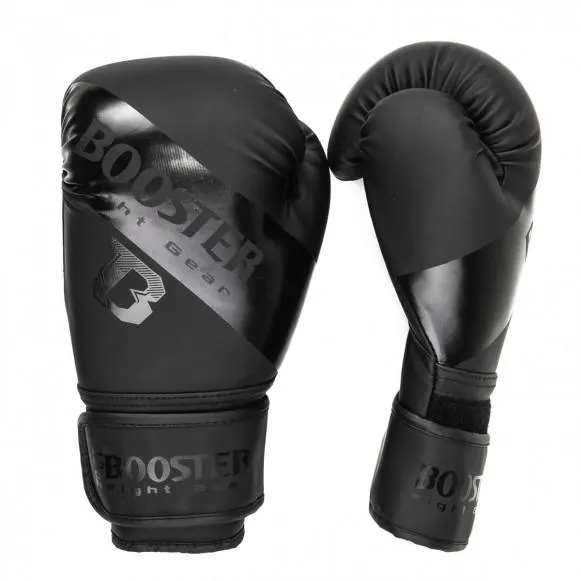 Booster Boxing Gloves Sparring Black Matt