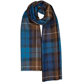 Buchanan Blue Extra fine merino stole