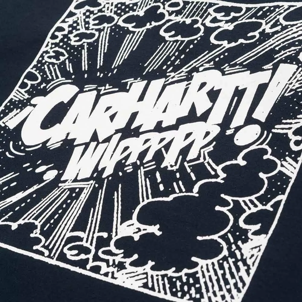 Carhartt S/S Cosmic T-Shirt - Navy / White