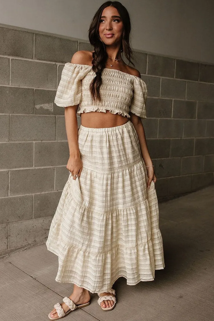 Clara Maxi Skirt Set