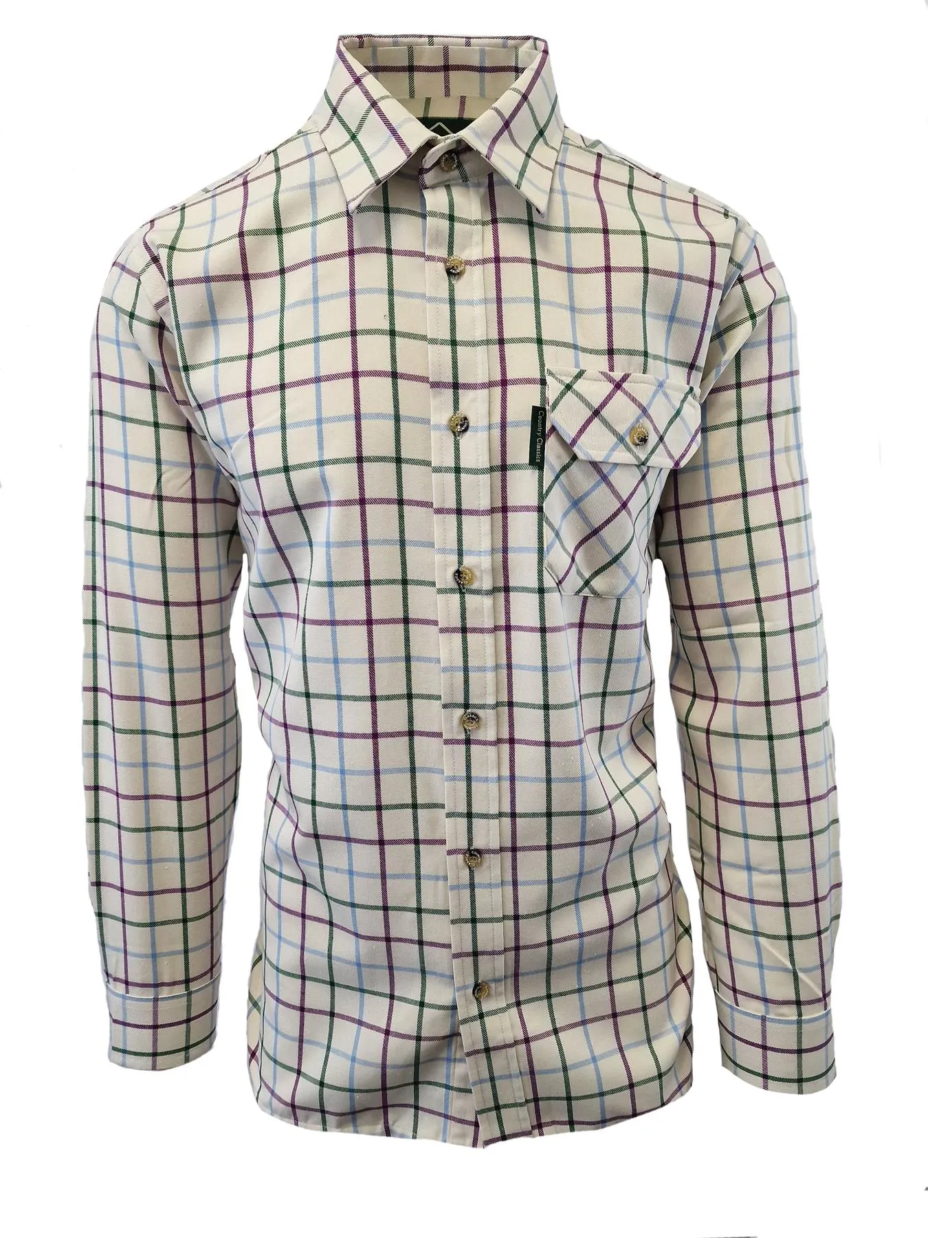 Country Classics Mens Long Sleeve Check Shirt - Doncaster