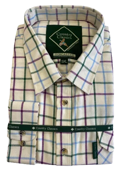 Country Classics Mens Long Sleeve Check Shirt - Doncaster