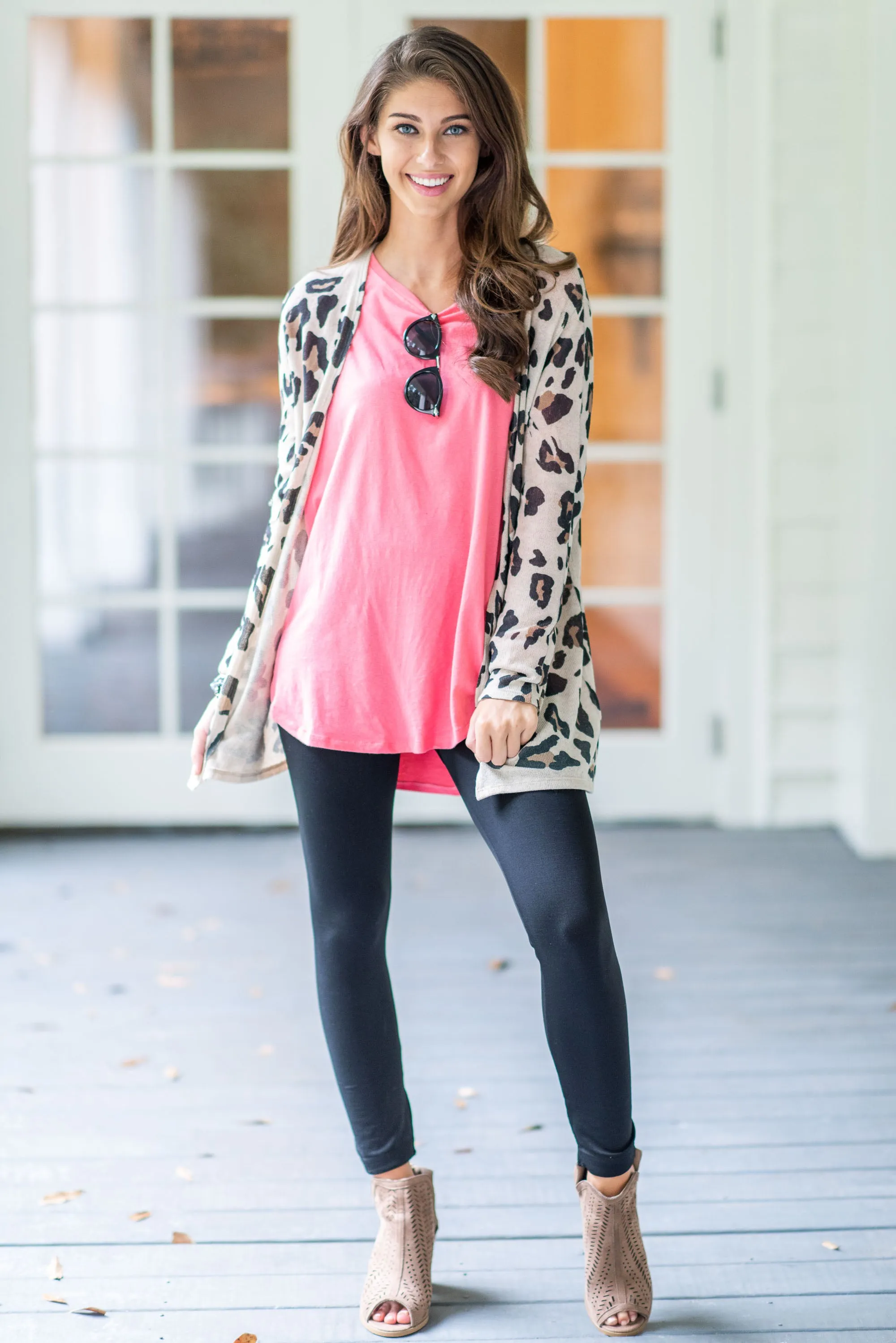 Easy Like Sunday Grapefruit Pink Tunic