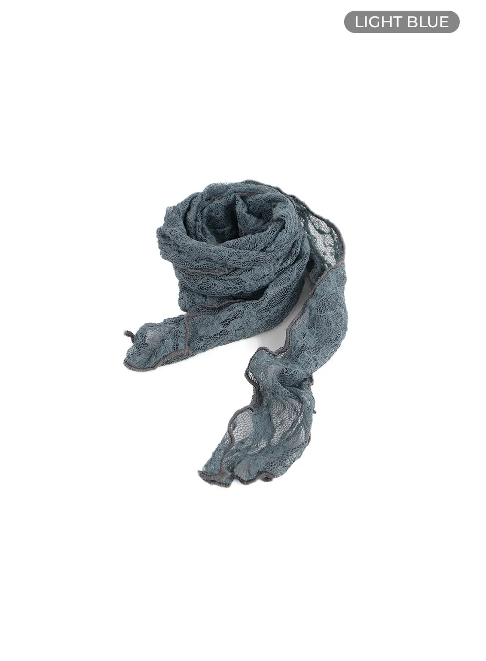 Elegant Laced Thin Scarf CM406