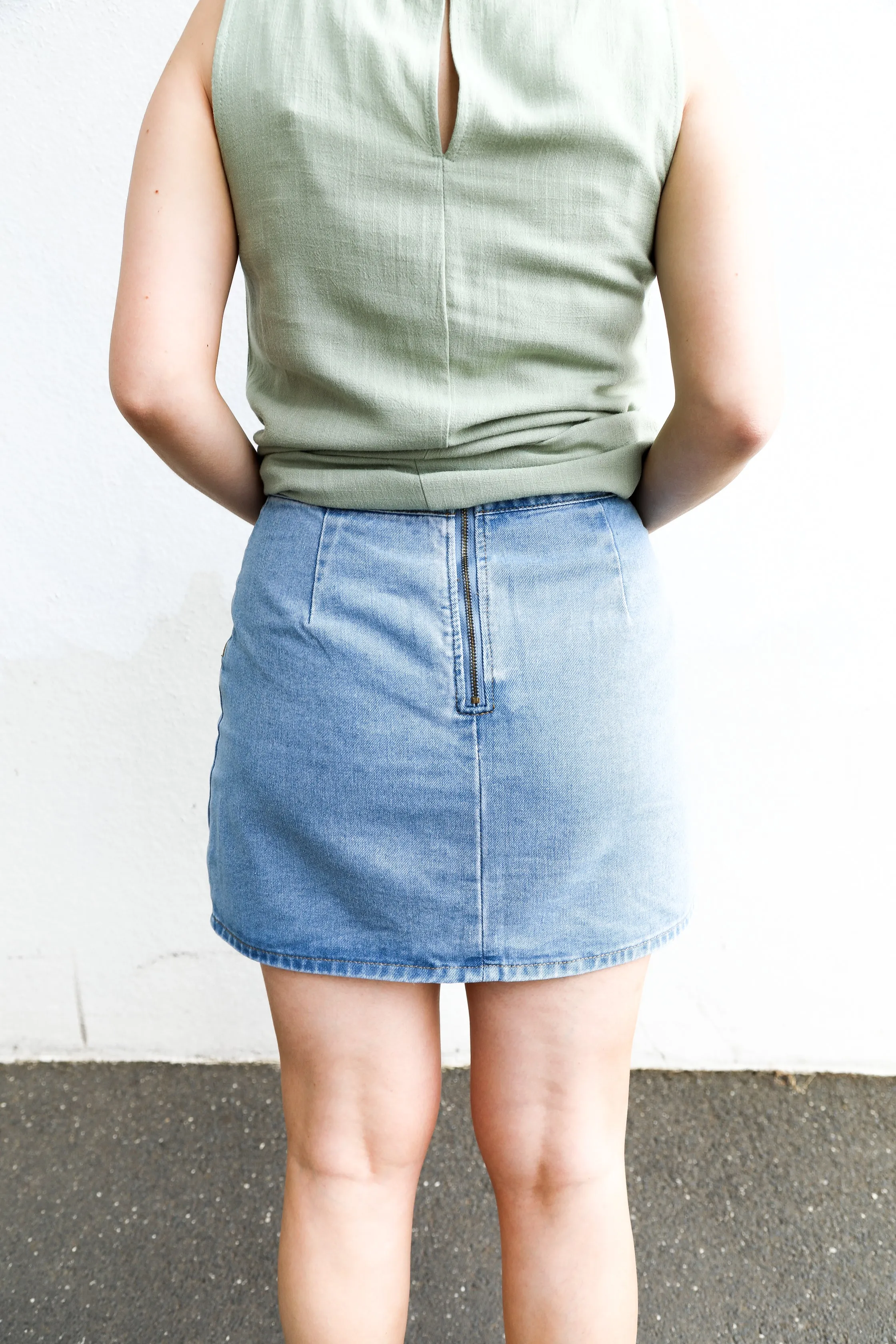 Eva Denim Skirt