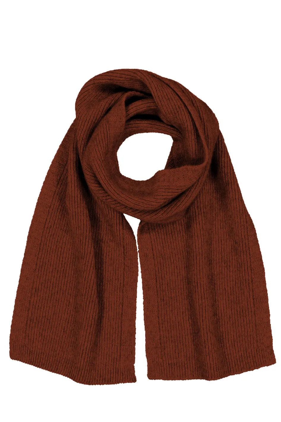 Fine Rib Scarf