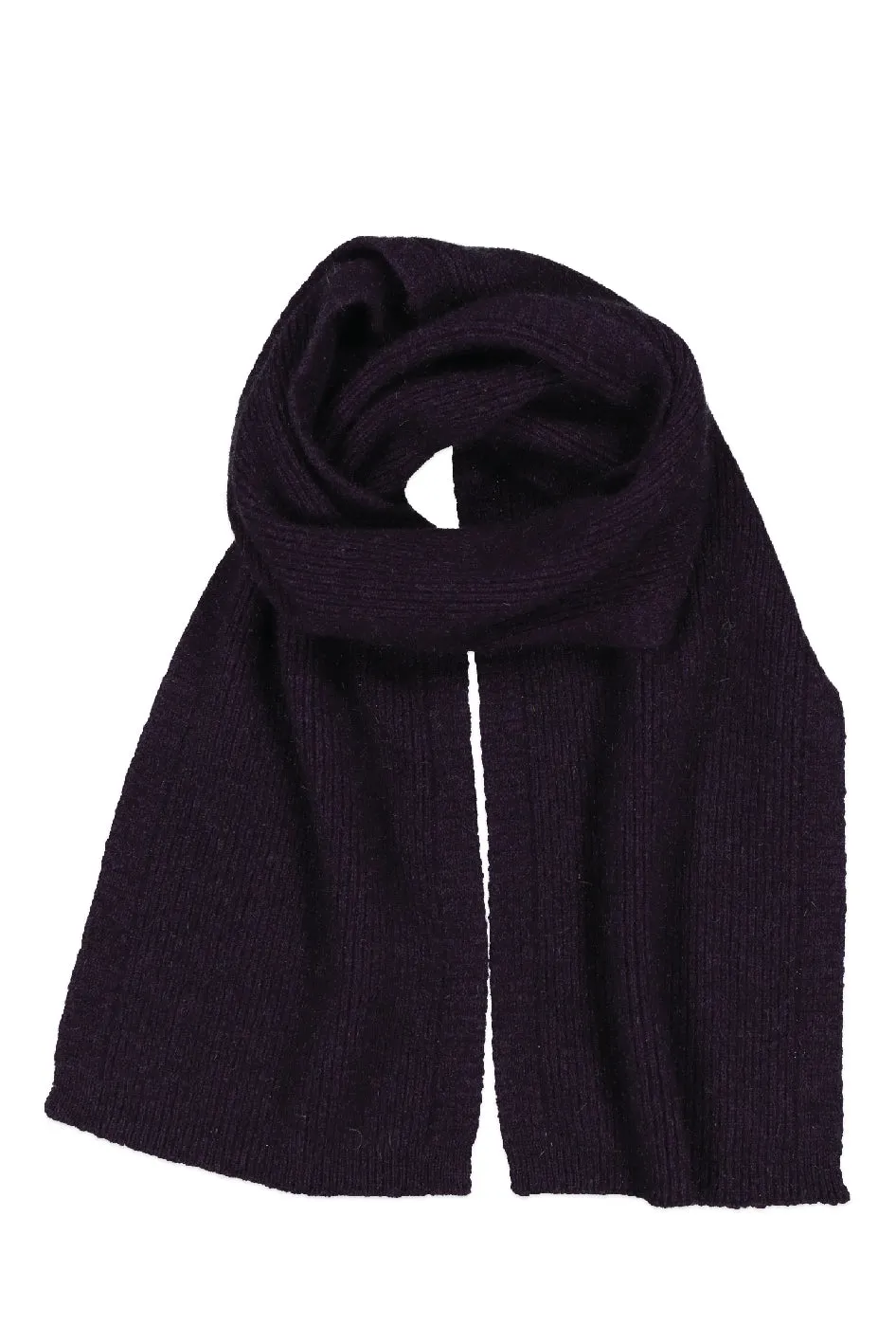 Fine Rib Scarf