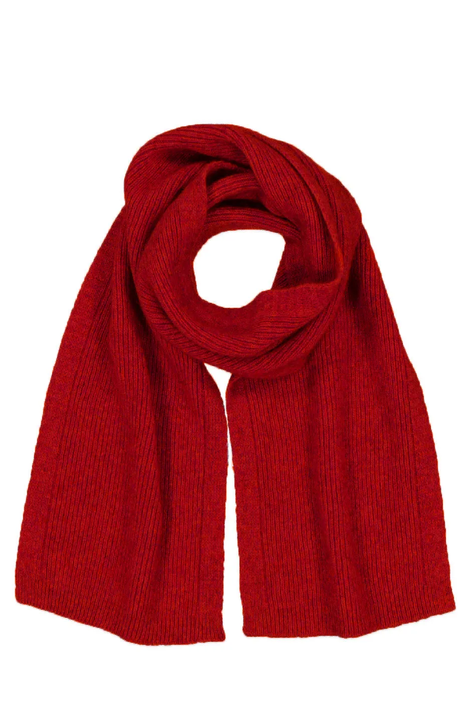 Fine Rib Scarf