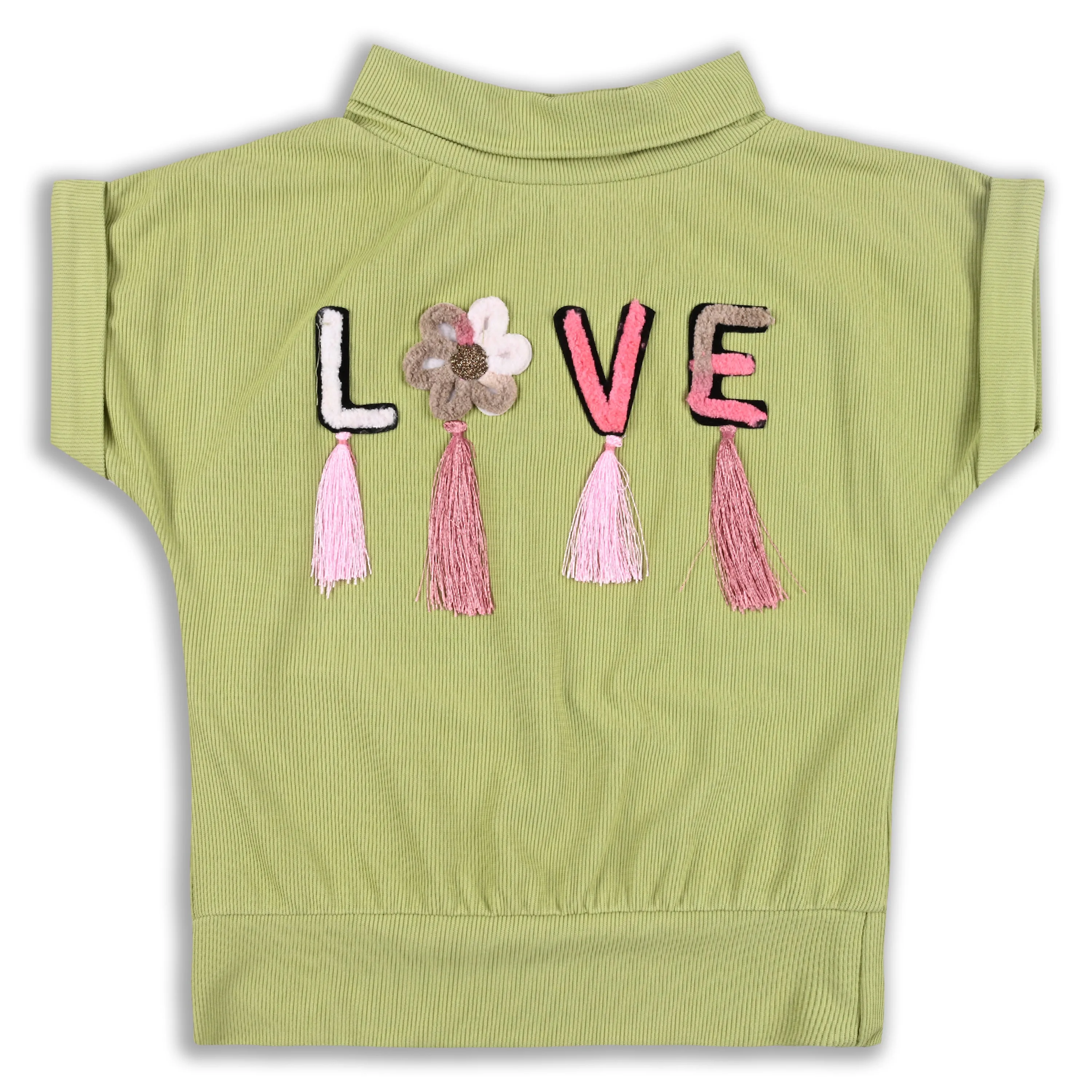 Girls Embroidered Girls T-Shirt