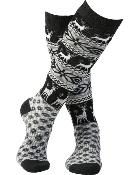 GIRLS NORDIC SNOWFLAKE SOCK