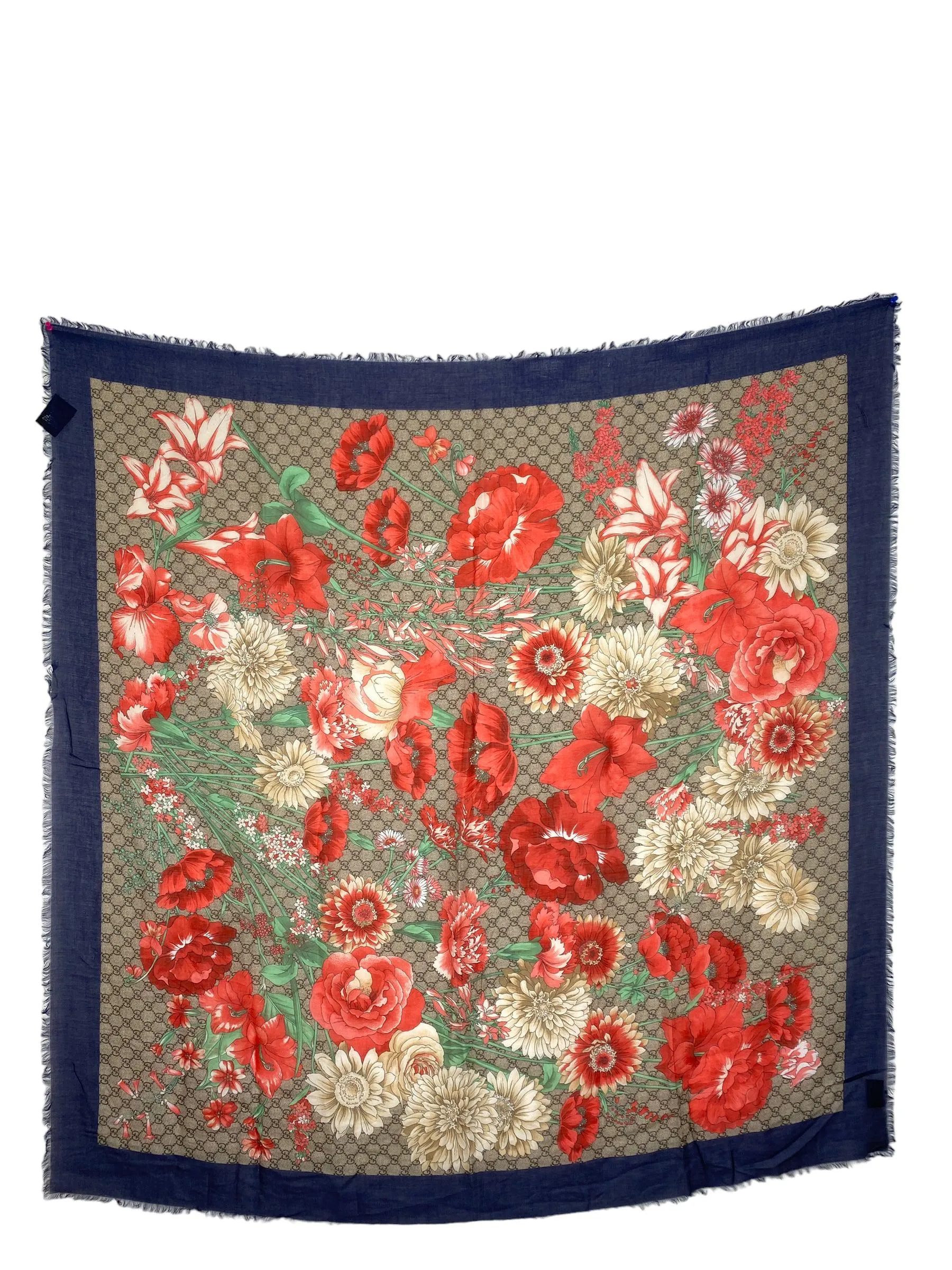 Gucci Floral Scarf