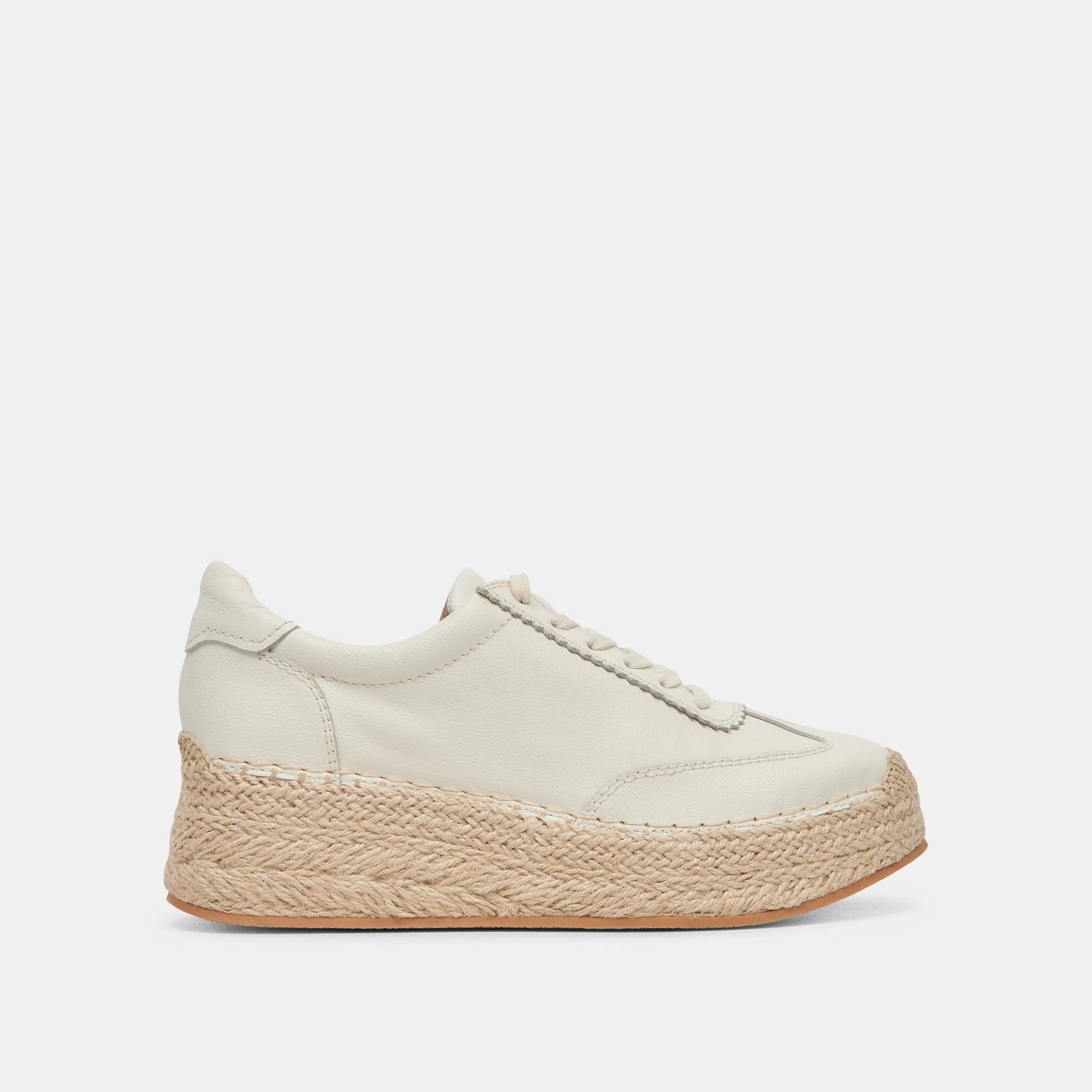 JAJA SNEAKERS WHITE LEATHER - re:vita