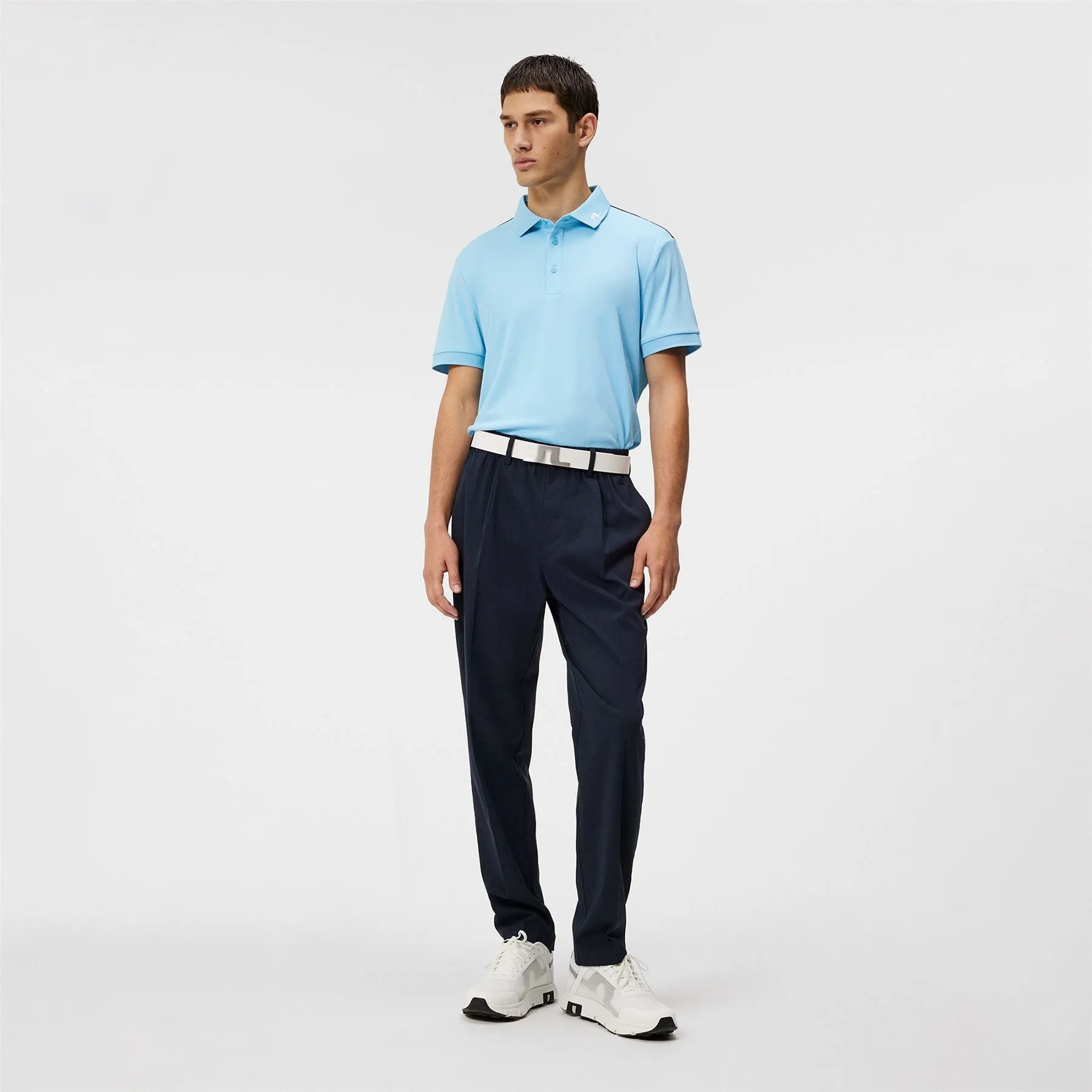 Jeff Regular Fit TX Jersey Tour Polo Baltic Sea Blue - SS24