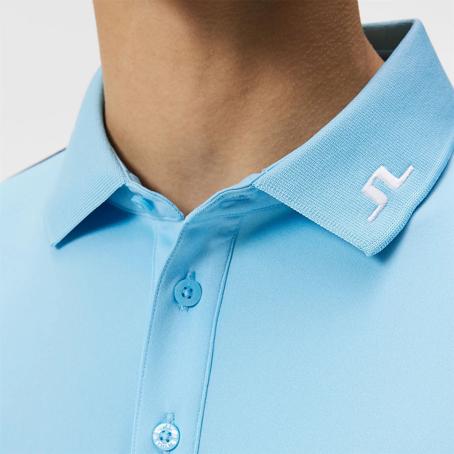 Jeff Regular Fit TX Jersey Tour Polo Baltic Sea Blue - SS24