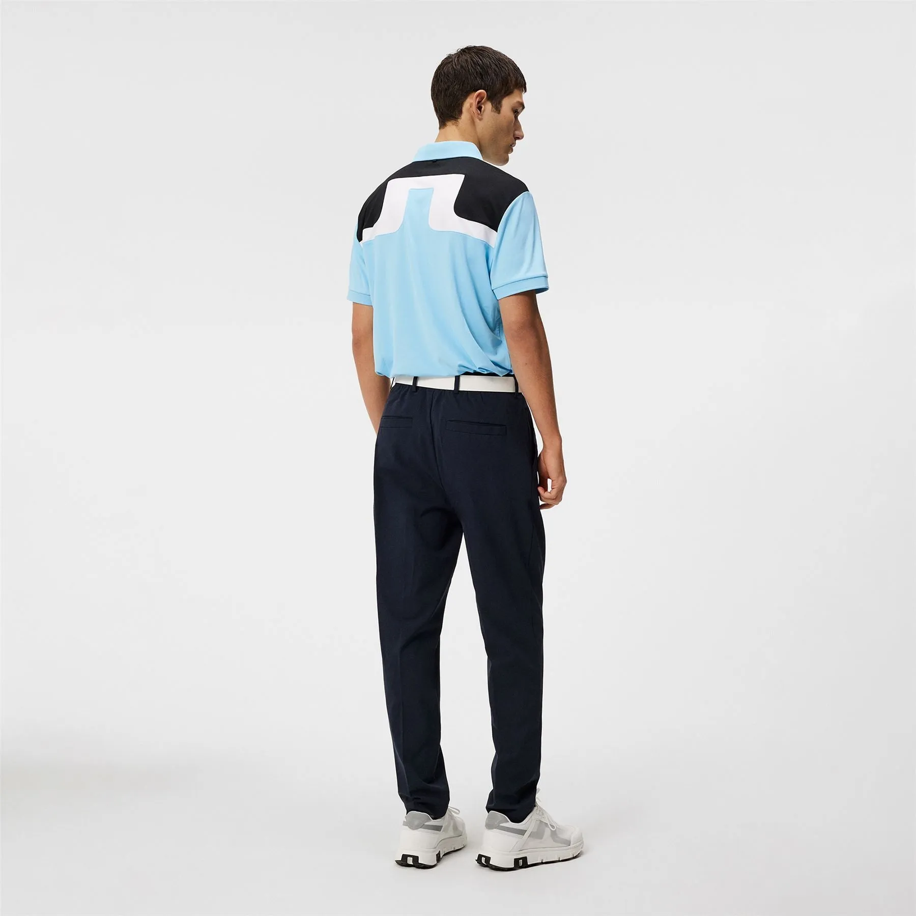 Jeff Regular Fit TX Jersey Tour Polo Baltic Sea Blue - SS24