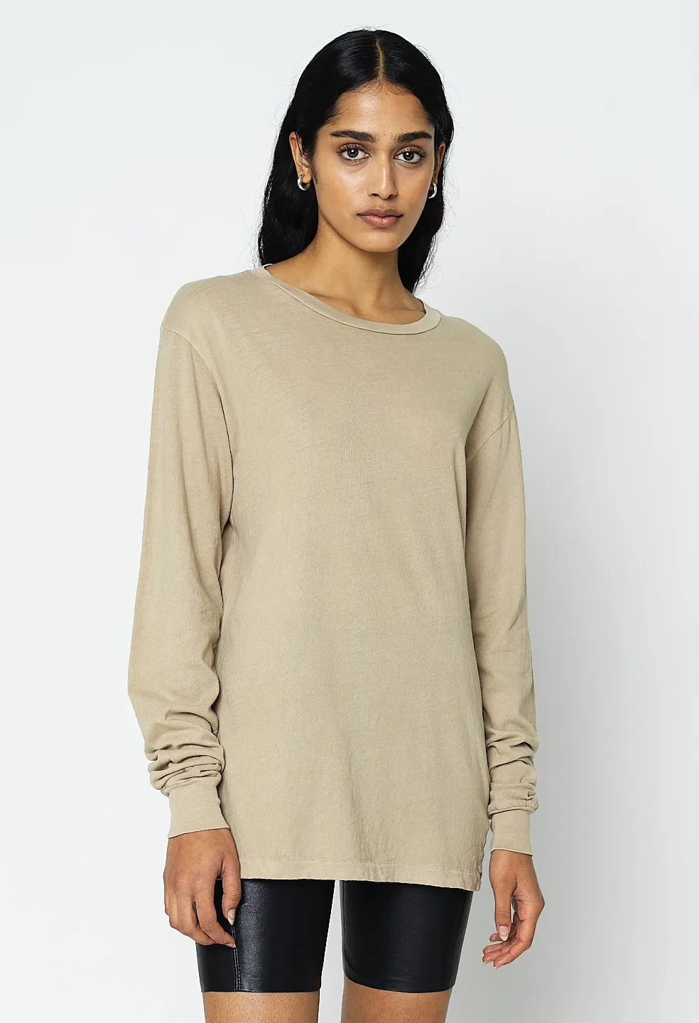 Jersey LS Relaxed Tee / Earth