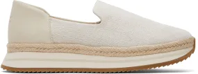 Jocelyn Espadrille Sneaker - Fog Slub/Suede