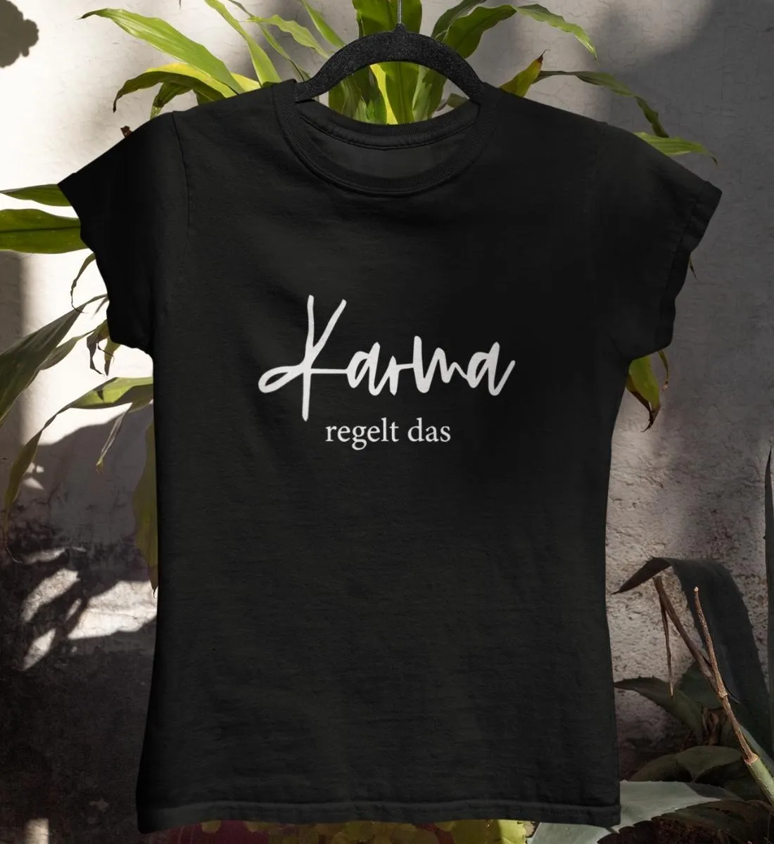 Karma regelt das 100% Bio T-Shirt