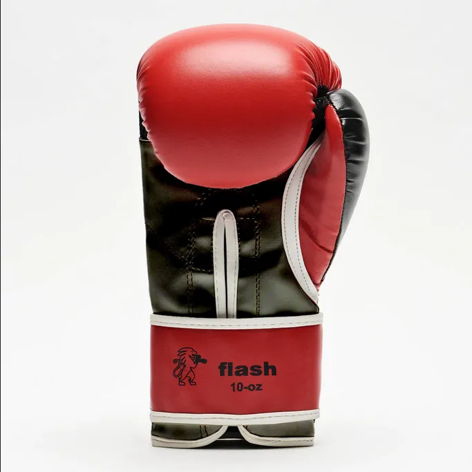 Leone Unisex Boxing Gloves Flash GN083 10oz red