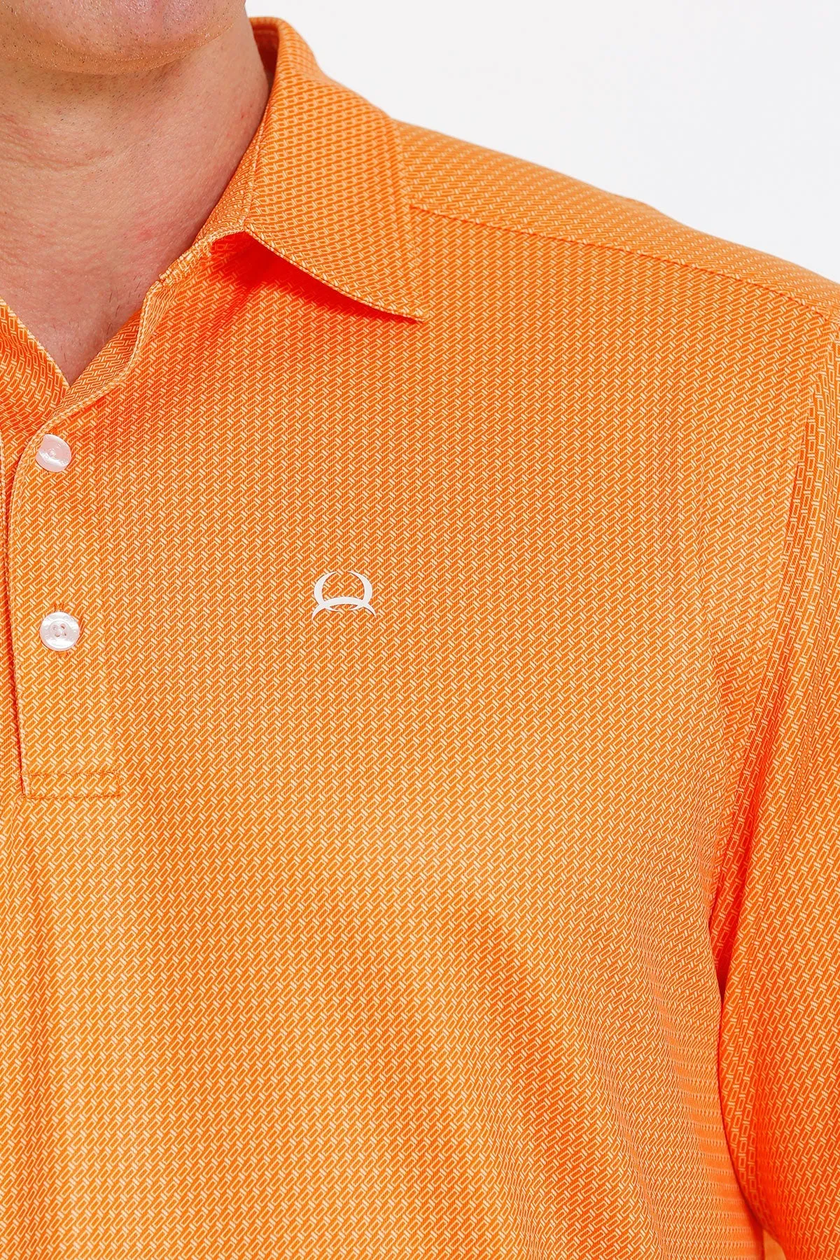 MEN'S CINCH GEOMETRIC PRINT ARENAFLEX POLO SHIRT