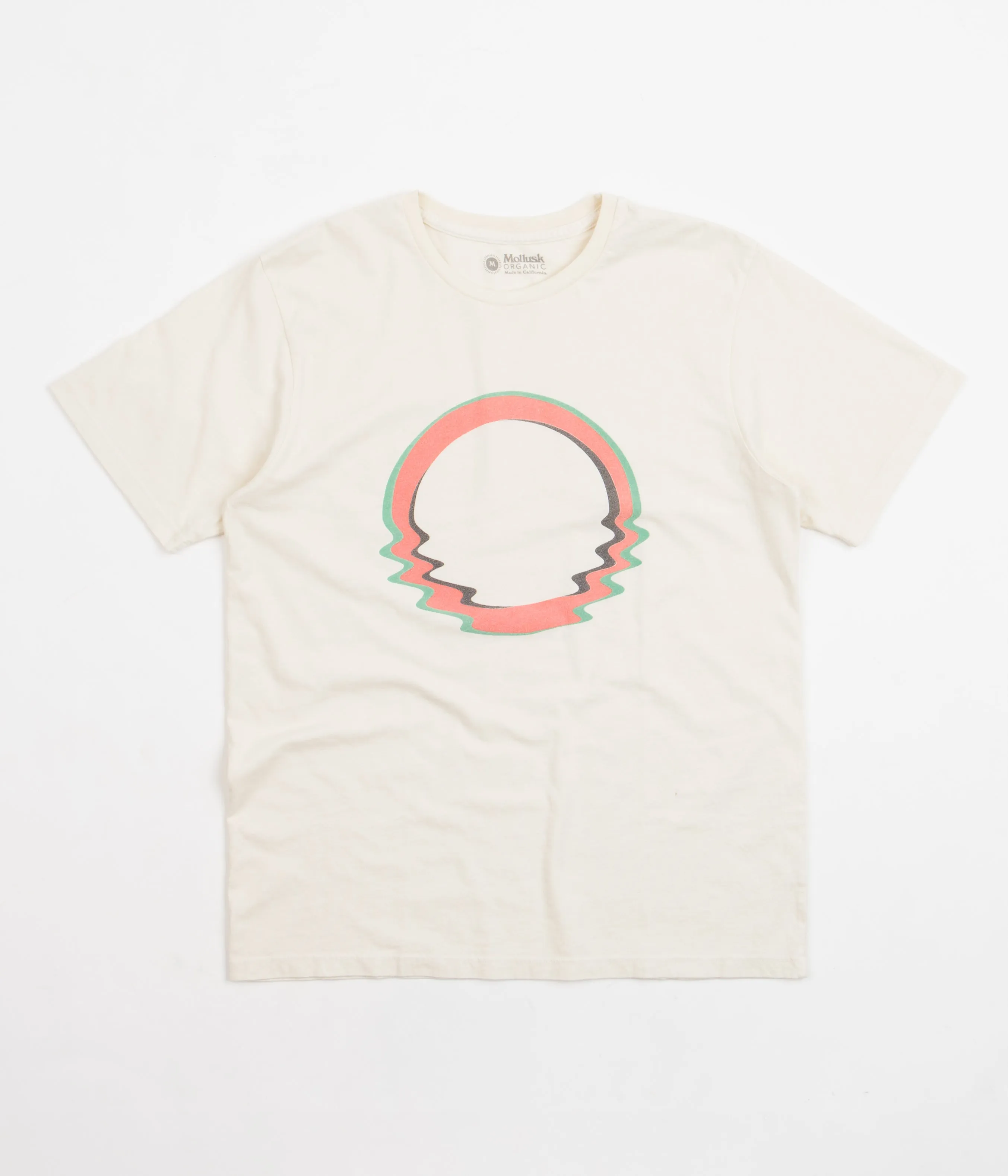 Mollusk Ripple T-Shirt - Super Natural