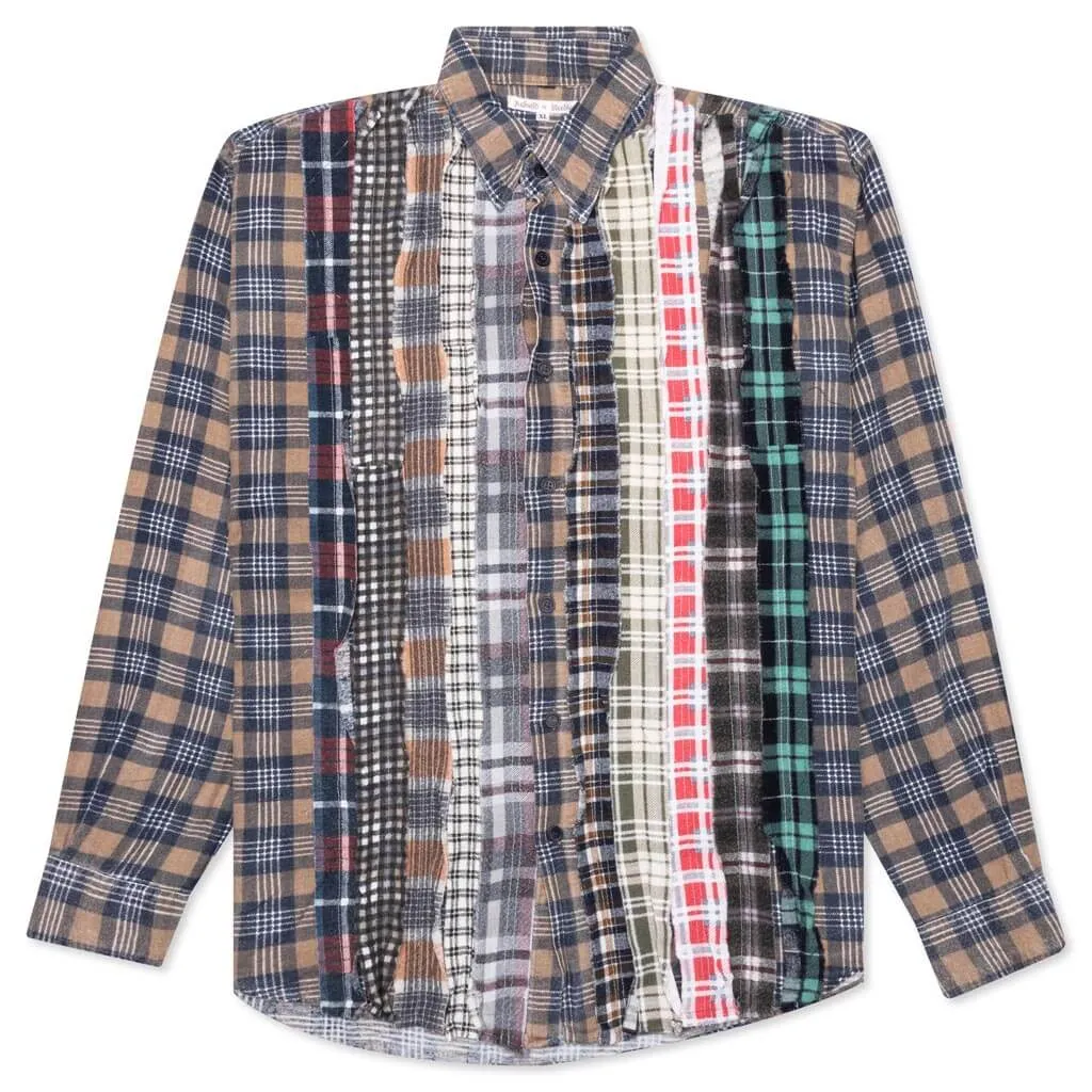 Needles Flannel Shirt Ribbon Shirt - Assorted