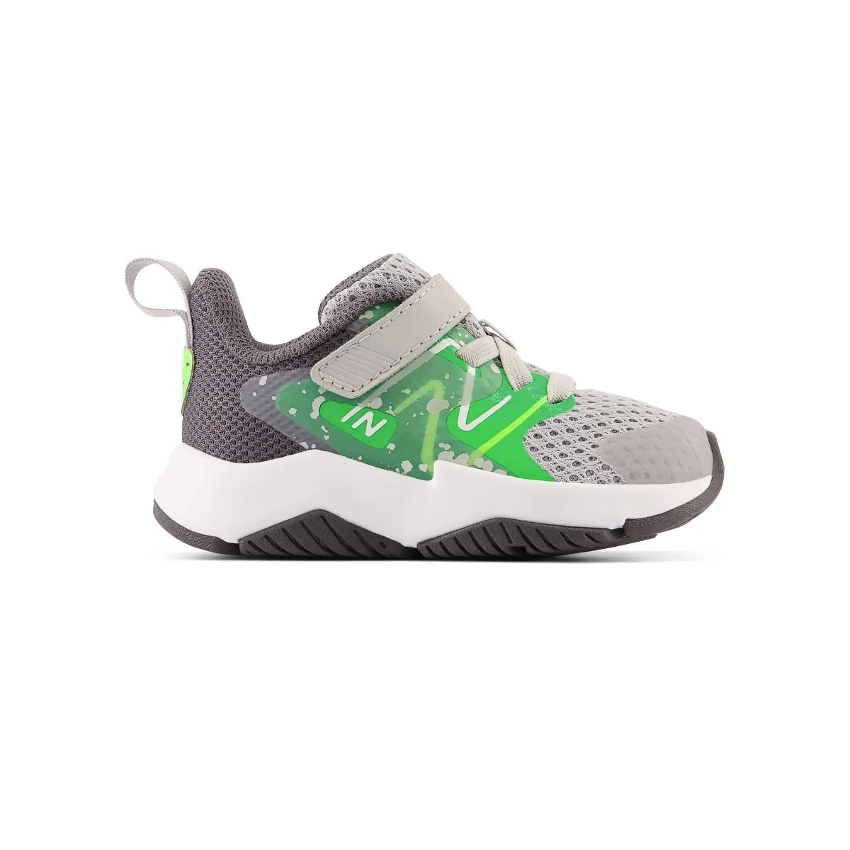 New Balance Toddler's ITRAVGG2 Grey/Lime