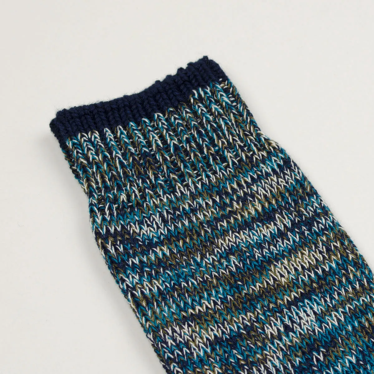 Norse Projects - Ebbe Twist Socks - Dark Navy