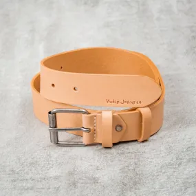 Nudie Pedersson Leather Belt - Natural