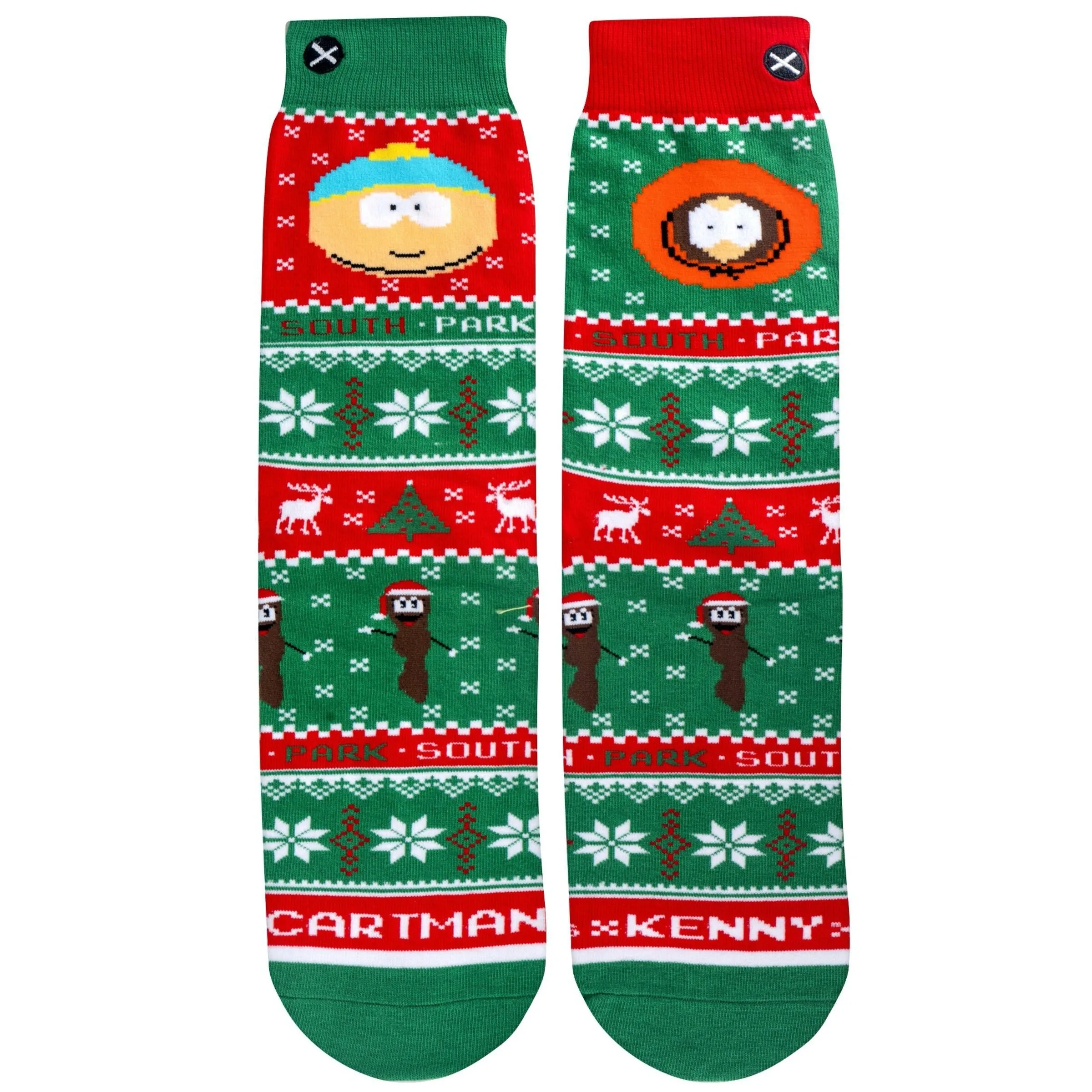 Odd Sox Cartman & Kenny Sweater Crew Socks