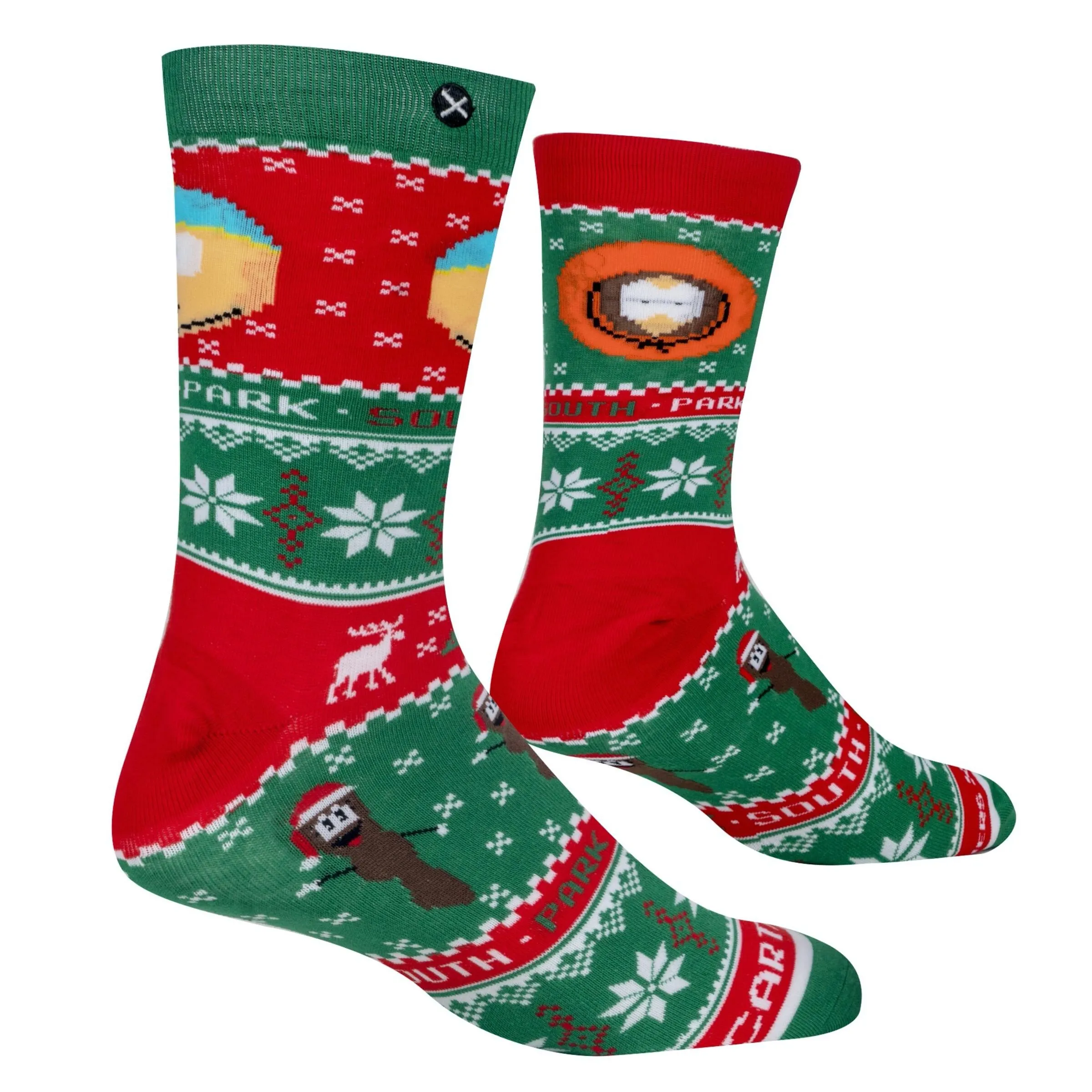 Odd Sox Cartman & Kenny Sweater Crew Socks